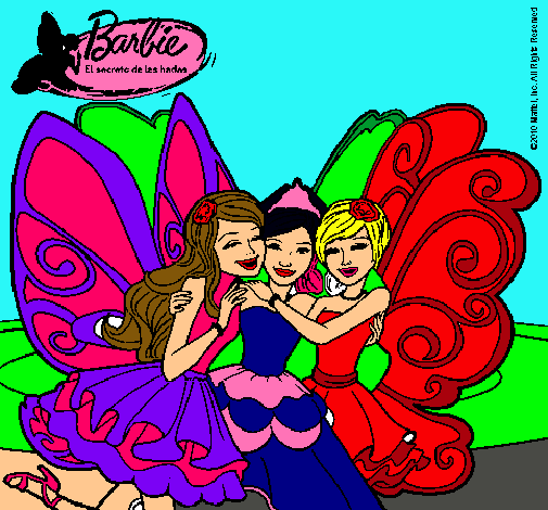 Barbie y sus amigas en hadas