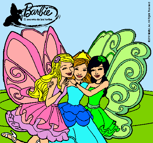 Barbie y sus amigas en hadas