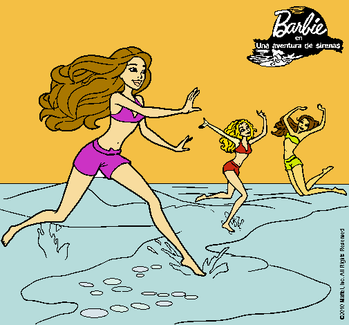 Barbie de regreso a la playa