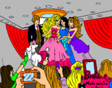 Dibujo Barbie y sus amigas de modelos pintado por fanity