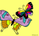 Dibujo Mariposas pintado por chivita_memo