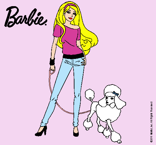 Barbie con look moderno