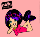 Dibujo Polly Pocket 13 pintado por pitufina
