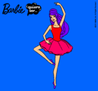 Dibujo Barbie bailarina de ballet pintado por Pulgui2