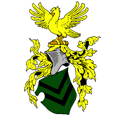 Escudo de armas y aguila 