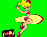 Dibujo Polly Pocket 3 pintado por patete