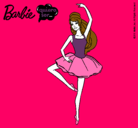 Dibujo Barbie bailarina de ballet pintado por radek