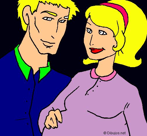 Dibujo Padre y madre pintado por 20032000