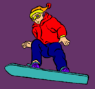 Dibujo Snowboard pintado por mmmmmmmmmmmm