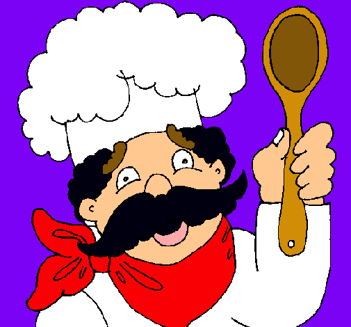 Chef con bigote