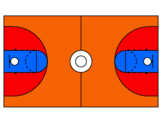 Dibujo Cancha pintado por ATO1404