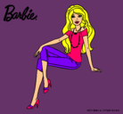 Dibujo Barbie moderna pintado por ianna