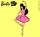 Dibujo Barbie bailarina de ballet pintado por andreitaare