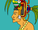 Dibujo Jefe de la tribu pintado por Isitamicky