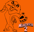 Dibujo Madagascar 2 Alex 2 pintado por jimawary