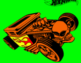 Dibujo Hot Wheels 8 pintado por angel123