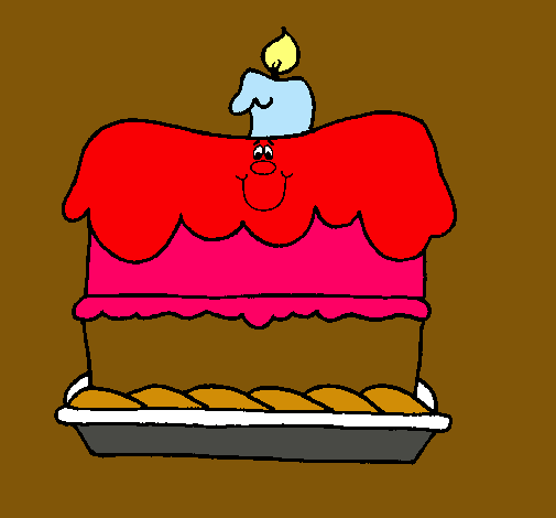 Pastel de cumpleaños