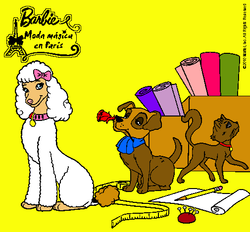 La mascota de Barbie