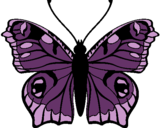 Dibujo Mariposa  pintado por xiimeenaa