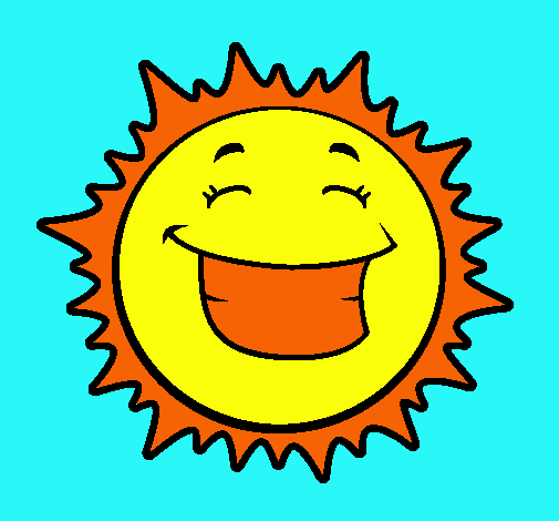 Sol sonriendo