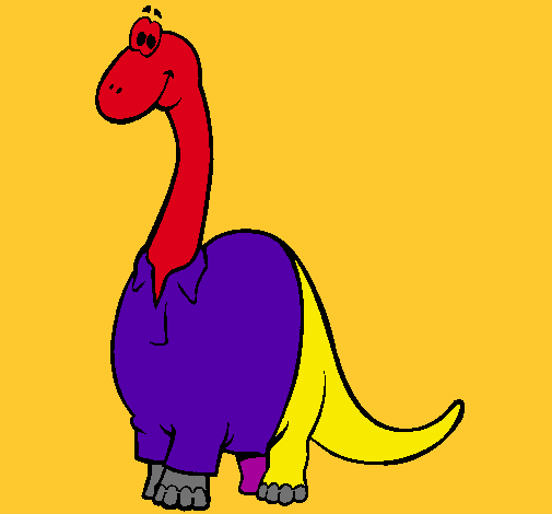 Diplodocus con camisa