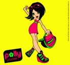 Dibujo Polly Pocket 12 pintado por Felina