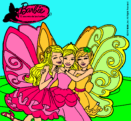 Barbie y sus amigas en hadas