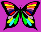 Dibujo Mariposa 8 pintado por beylla