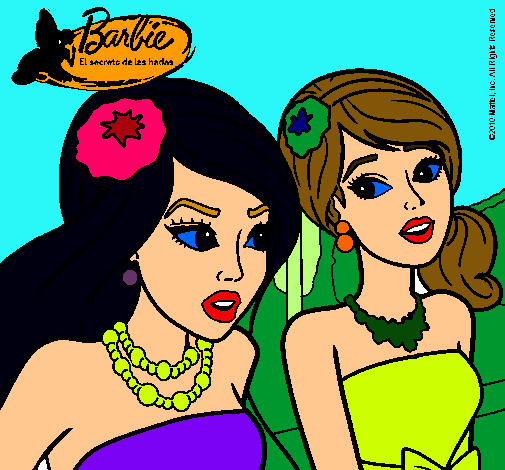 Barbie y su amiga