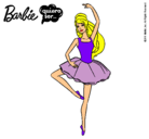 Dibujo Barbie bailarina de ballet pintado por kbcids