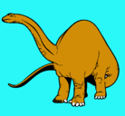 Dibujo Braquiosaurio II pintado por Matt