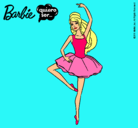 Dibujo Barbie bailarina de ballet pintado por ammmmmmmmmmm