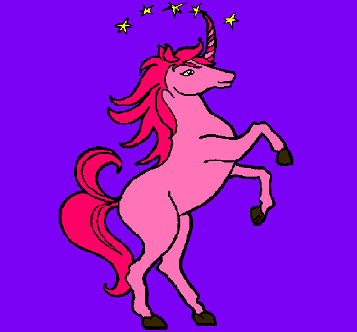 Dibujo Unicornio pintado por ianna