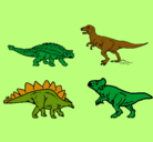 Dibujo Dinosaurios de tierra pintado por fgahjegyk