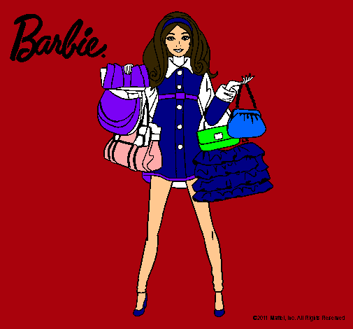 Barbie de compras