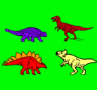 Dibujo Dinosaurios de tierra pintado por EMILIANO04