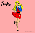 Dibujo Barbie informal pintado por hemoxa