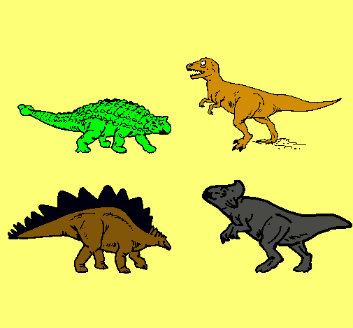 Dinosaurios de tierra