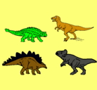 Dibujo Dinosaurios de tierra pintado por FLORENSIA
