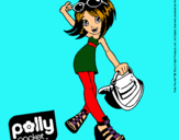 Dibujo Polly Pocket 12 pintado por luluki