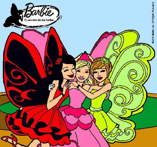 Barbie y sus amigas en hadas