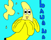 Dibujo Banana pintado por josemanue