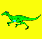 Dibujo Velociraptor pintado por animalword