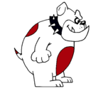 Dibujo Bulldog inglés pintado por jjjjhiohho