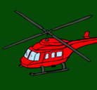 Dibujo Helicóptero  pintado por 1004