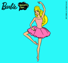 Dibujo Barbie bailarina de ballet pintado por luyf