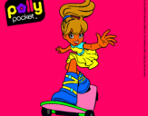 Dibujo Polly Pocket 7 pintado por sakulo