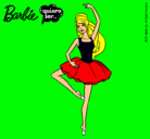 Dibujo Barbie bailarina de ballet pintado por zoel