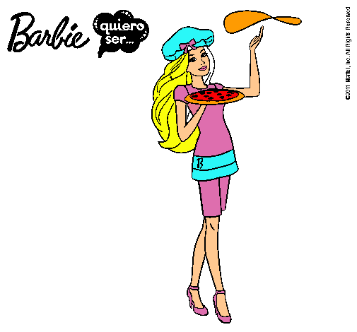 Barbie cocinera