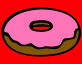 Dibujo Donuts pintado por rosa4